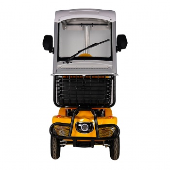 New Design Four Wheel Heavy Mobility Scooter with Roof 800W 60V 20ah Foot Brake Electronic (ES-047)