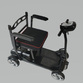 Four Wheels Electric Elderly Mobility Scooter 24V 10Ah Lithium Battery Disabled Handicap Personal Mobility Vehicle (MS- 017)