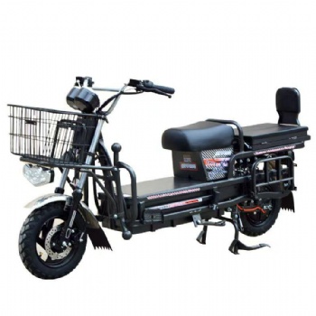 Classic Motor Scooter, electric motorcycle with large rear luggage rack (EM-032)