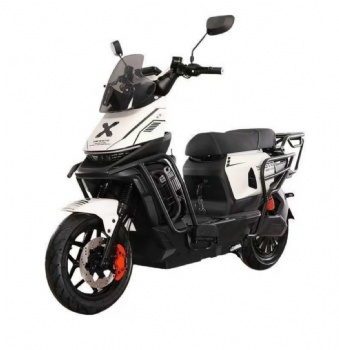 1200W Nice Shape Electric Motorcycle with front bumper and crash bar (EM-038)